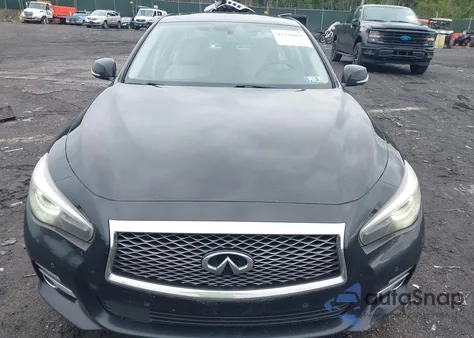 2014 Infiniti Q50 Premium из США, поврежденный, VIN JN1BV7AR3EM697330